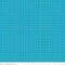 Fabric Riley Blake Turquoise Polka Dots Bee Basics by the Quarter Yard C6405-TURQUOISE